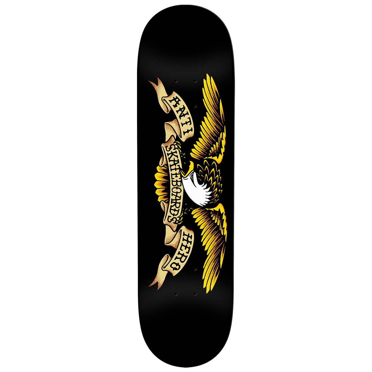 Anti Hero DBX Eagle Skateboard Deck V2 Black 8.5 Anti Hero DBX Eagle Skateboard Deck V2 Black 8.5