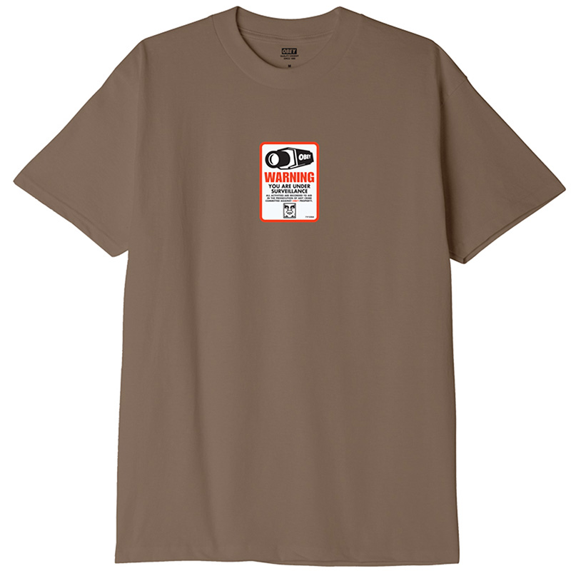 Obey Surveillance T-Shirt Silt