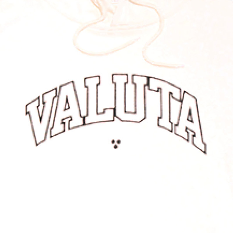 Valuta Sports Hooded Sweater Vanilla White Valuta Sports Hooded Sweater Vanilla White