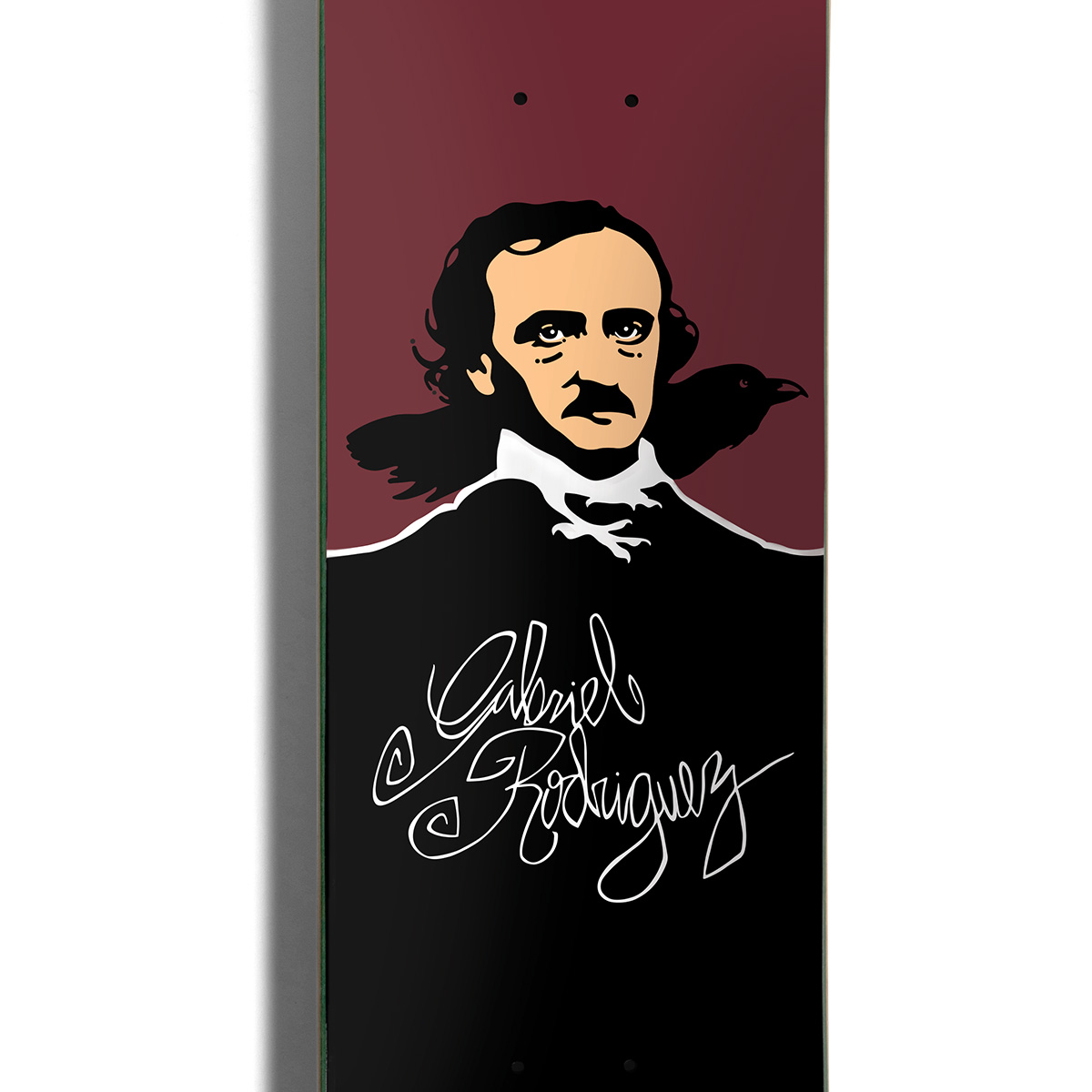 Chocolate Gabriel Rodriguez Poe Skateboard Deck 8.25 Chocolate Gabriel Rodriguez Poe Skateboard Deck 8.25
