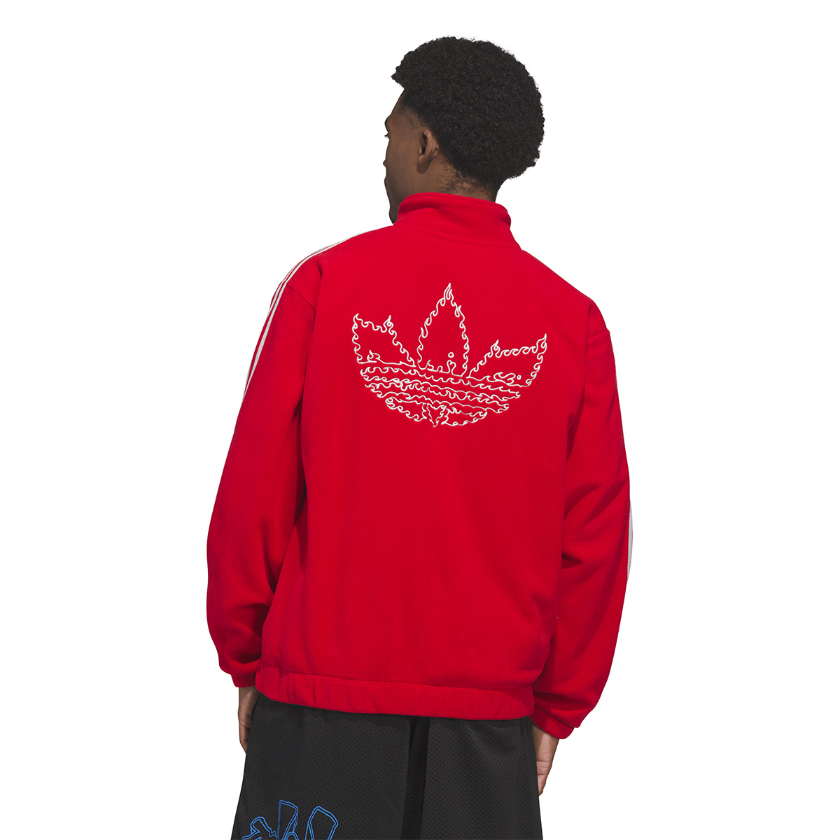 Adidas Kogan Jacket Better Scarlet/Light Solid Grey