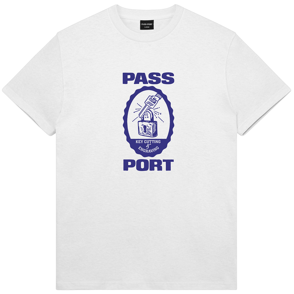 Pass Port Hercu Locks T-Shirt White