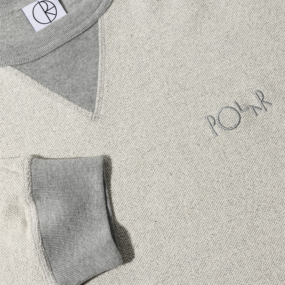 Polar Reversed Sweater Heather Grey