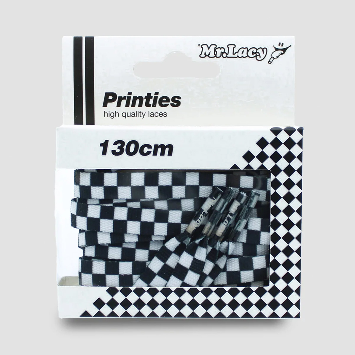 Mr.Lacy Printies Black/White Checker