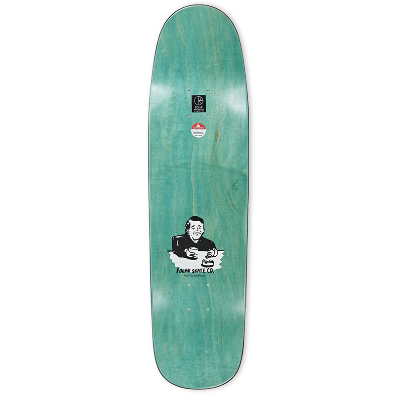 Polar デッキ Funshape AARON HERRINGTON 8,75 Deck | Aaron Herrington - Tea Riders - Wheel Wells – Polar