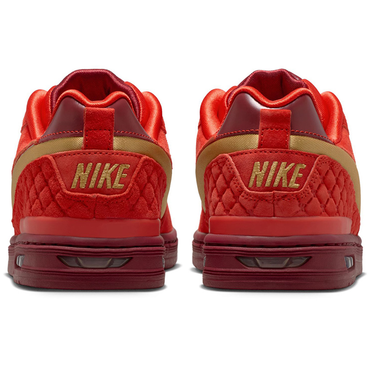 Nike SB Paul Rodriguez Zoom Air Low QS Habanero Red/Club Gold-Team Red-Habanero Red