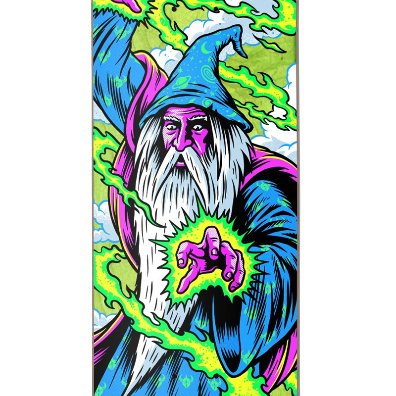 Darkstar Whip HYB Skateboard Deck Green 7.75