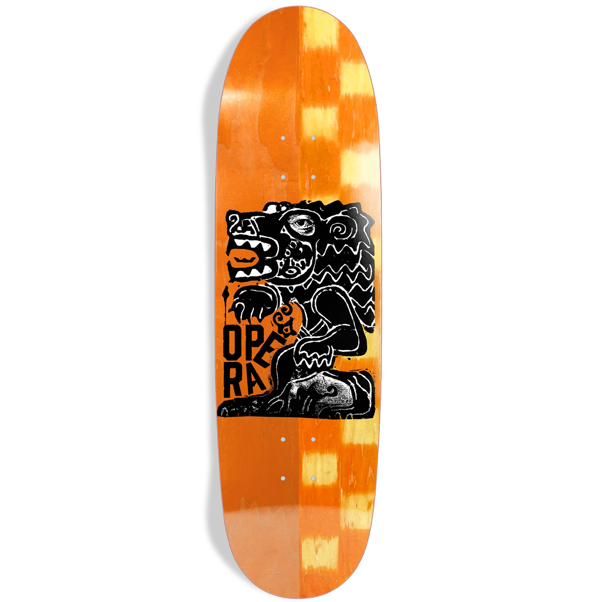 Opera Gargoyle Skateboard Deck Orange 8.98