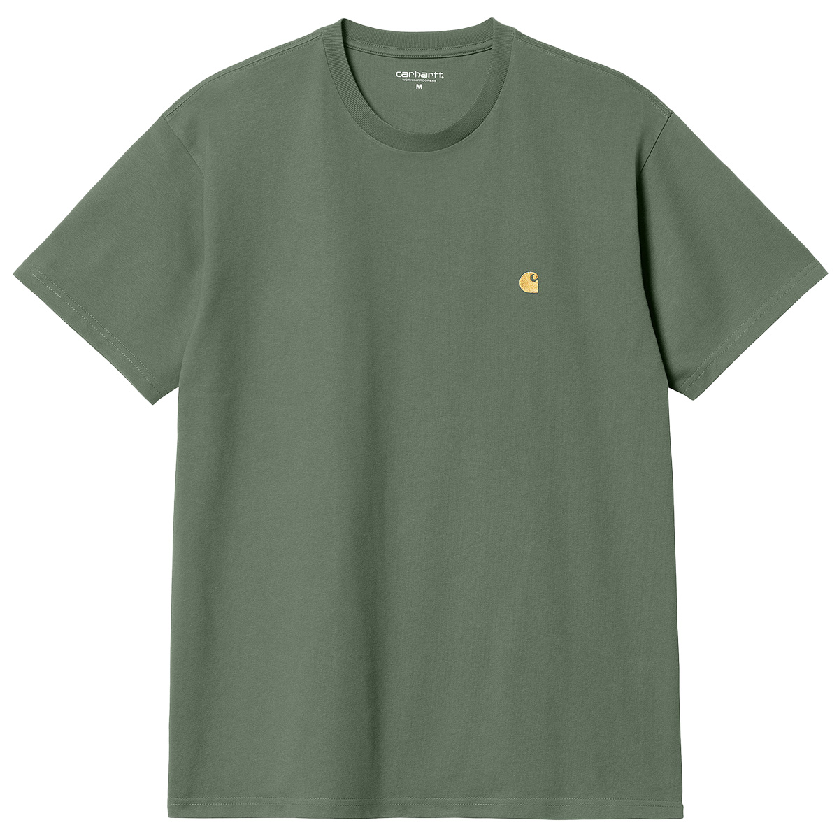 Carhartt WIP Chase T-Shirt Duck Green/Gold Carhartt WIP Chase T-Shirt Duck Green/Gold