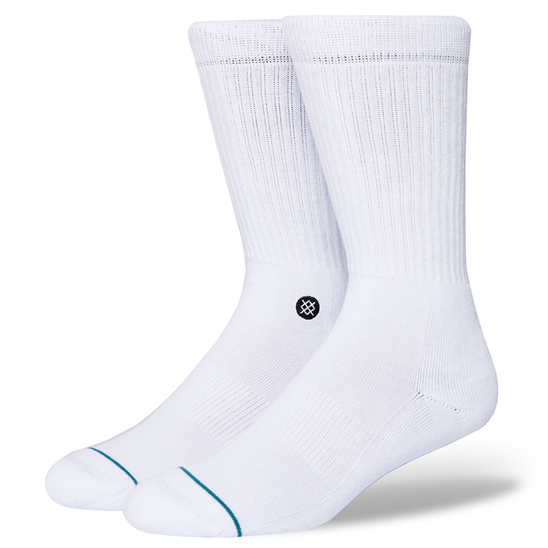 Stance Icon Socks White/Black
