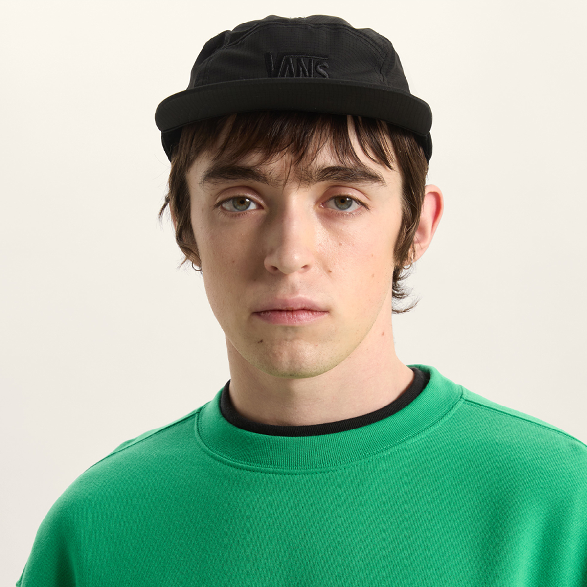 Vans Stretch Logo Camper Cap Black