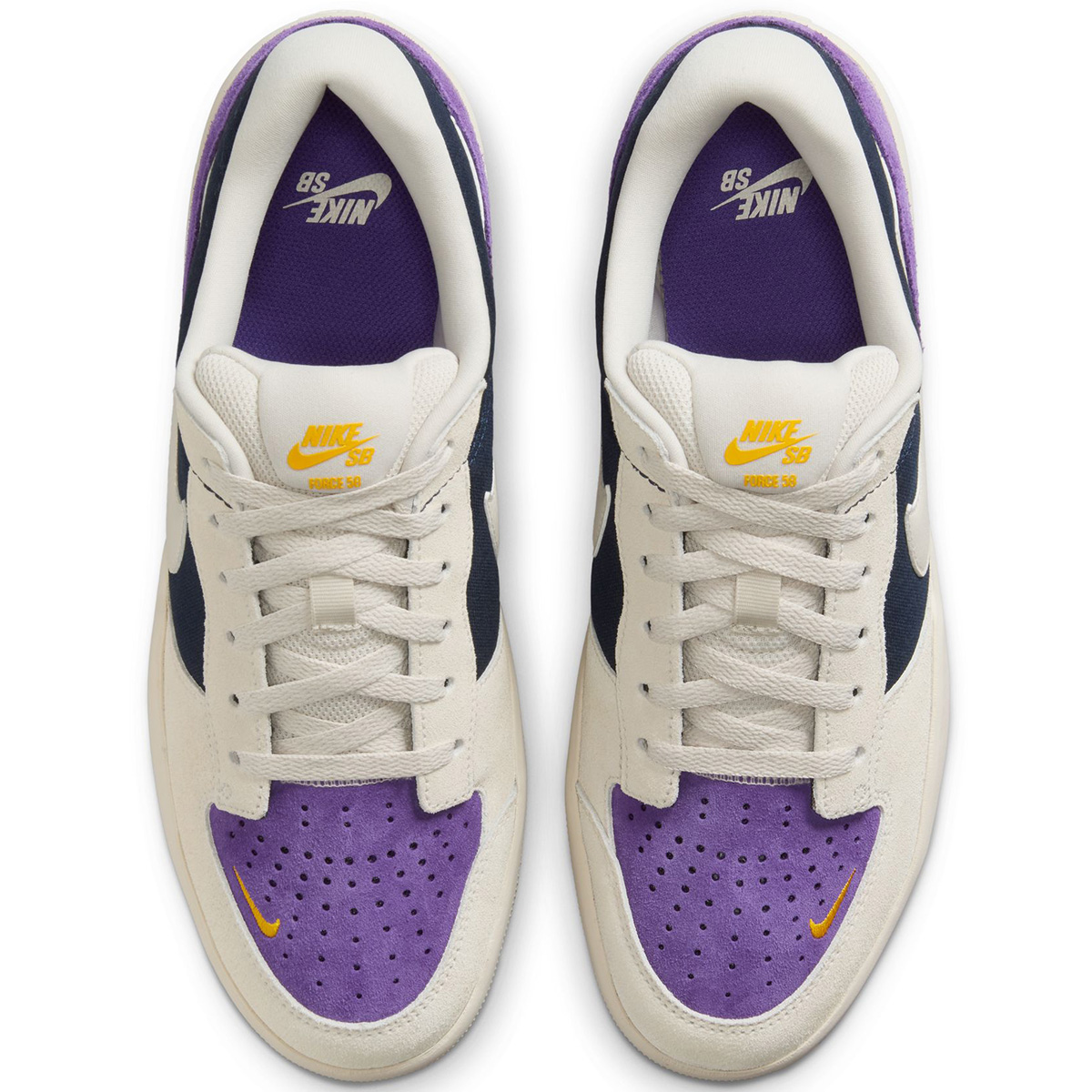 Nike SB Force 58 Obsidian/Lt Orewood Brn-Wild Grape-Phantom-Univ Gold Nike SB Force 58 Obsidian/Lt Orewood Brn-Wild Grape-Phantom-Univ Gold