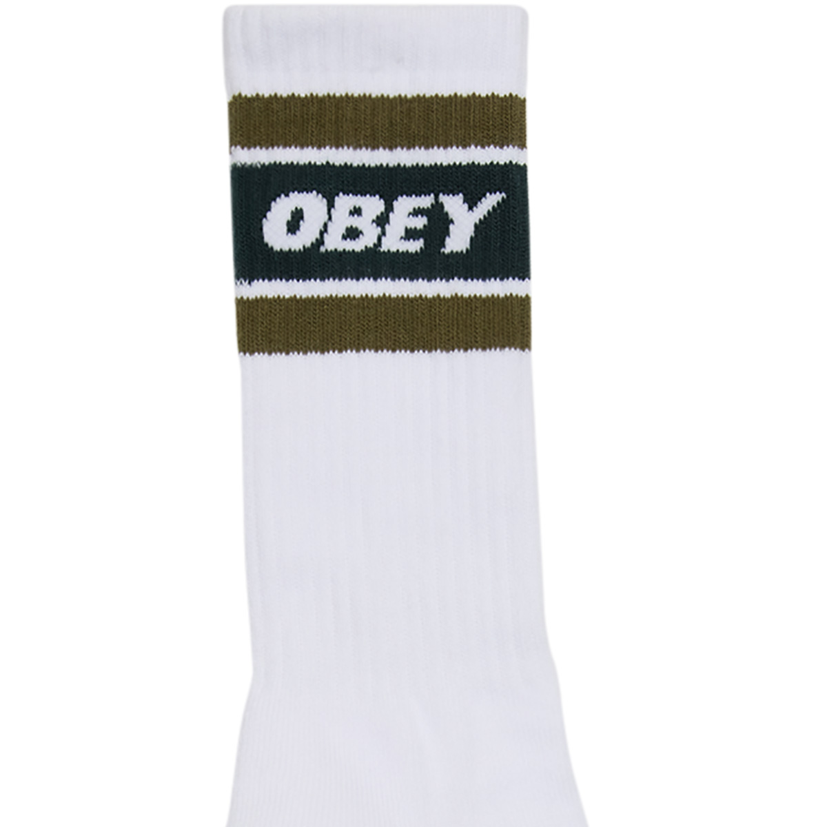 Obey Cooper II Socks White/Rosin White/Rosin