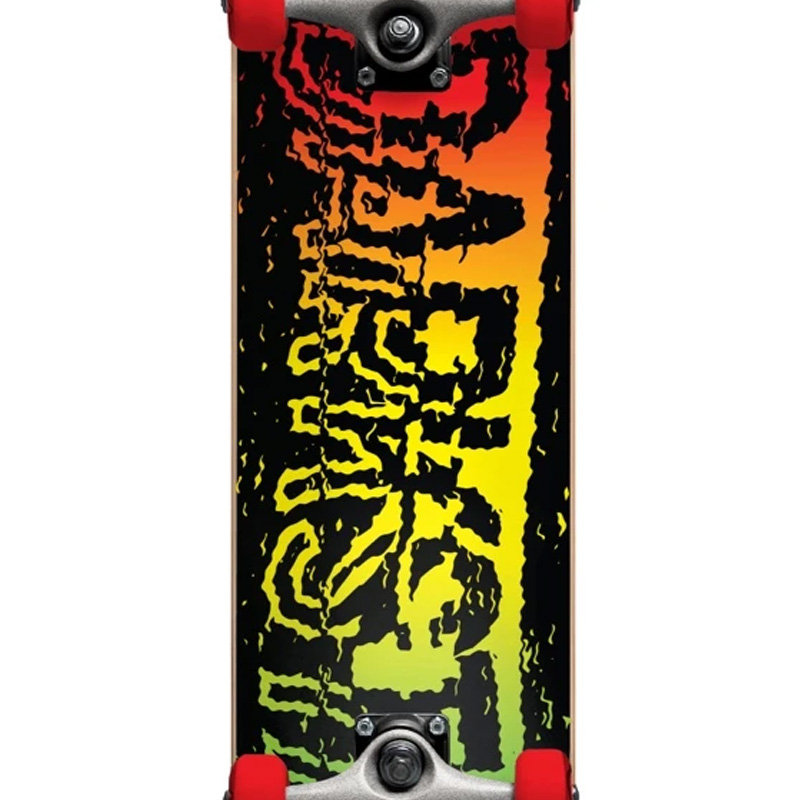 Darkstar VHS First Push Complete Skateboard w/Soft Wheels Rasta 7.5 Darkstar VHS First Push Complete Skateboard w/Soft Wheels Rasta 7.5