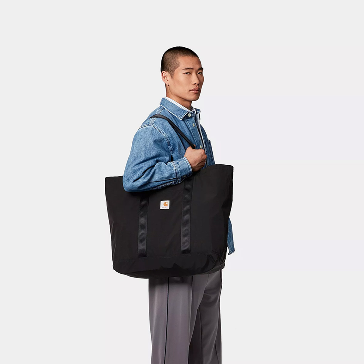Carhartt WIP Canby Tote Bag Black Carhartt WIP Canby Tote Bag Black