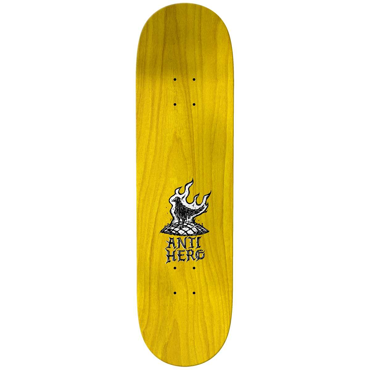 Anti Hero Matthews Fireside Skateboard Deck Black 8.5