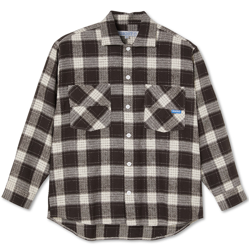 Polar Big Boy Flannel Shirt Brown Polar Big Boy Flannel Shirt Brown