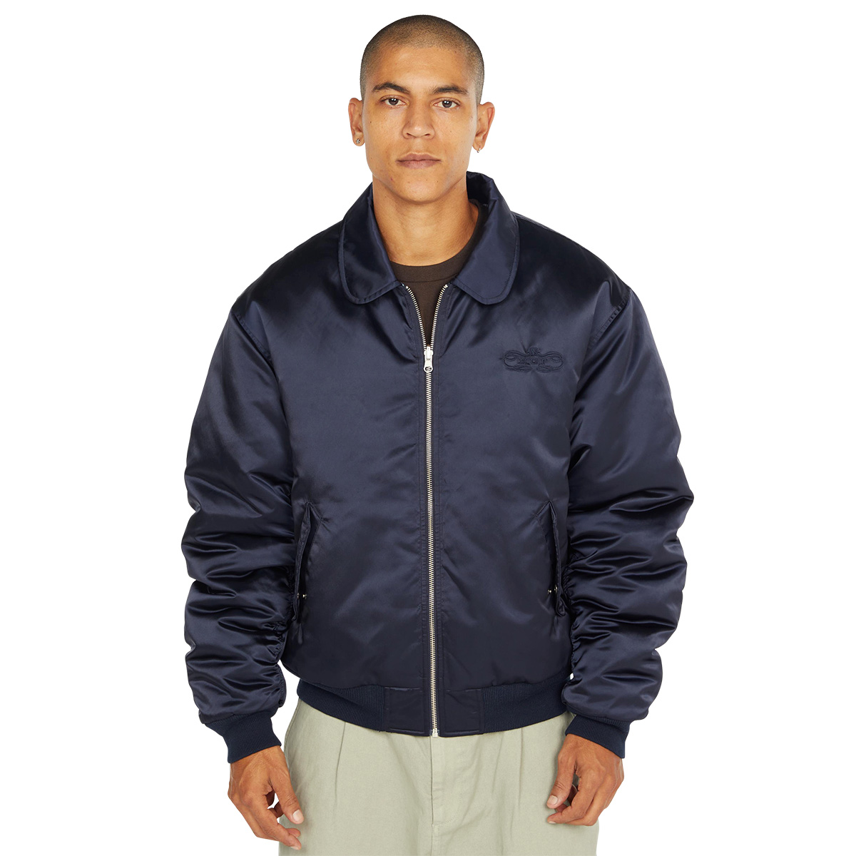 HUF Clothiers Reversible Flight Jacket Navy