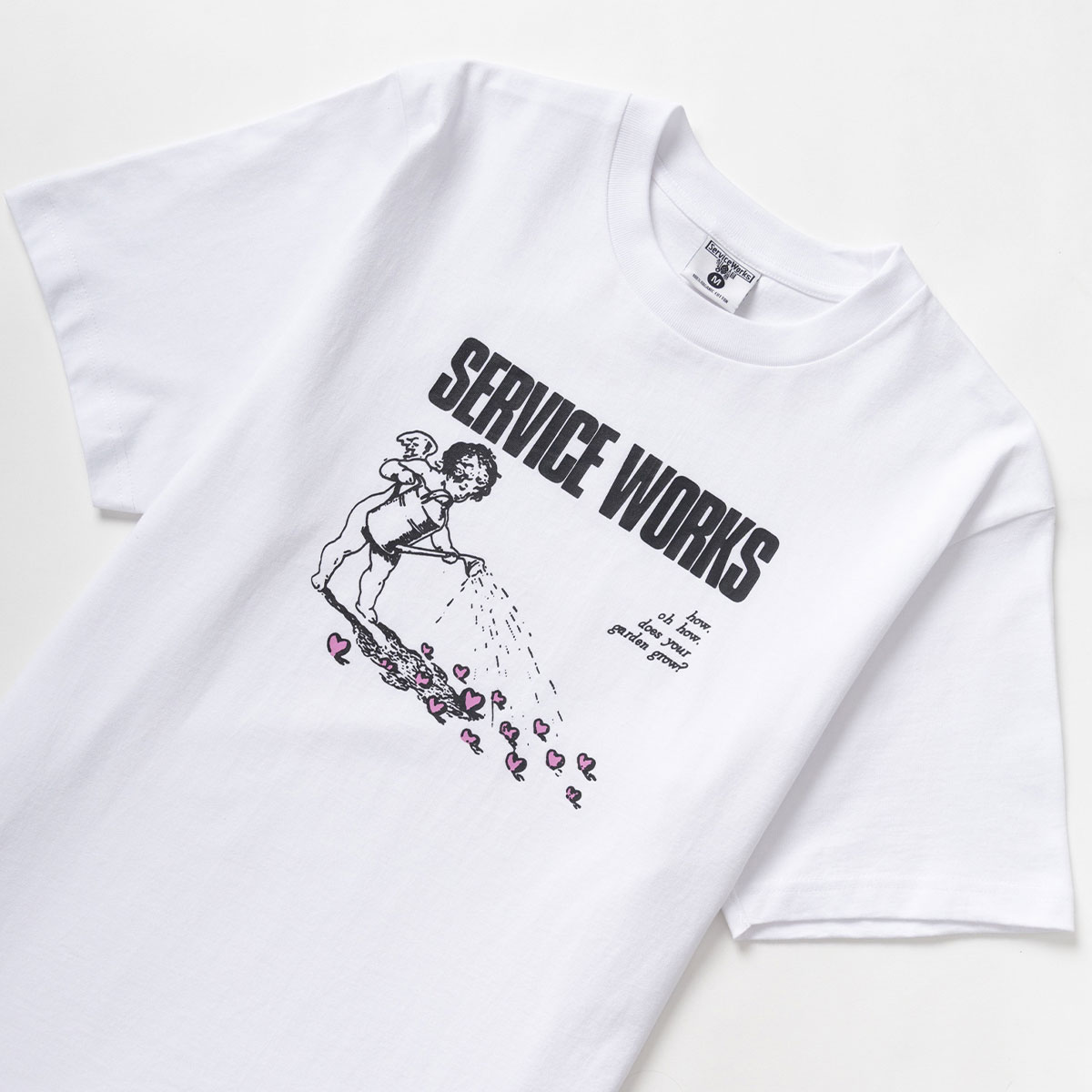 Service Works Garden T-Shirt White