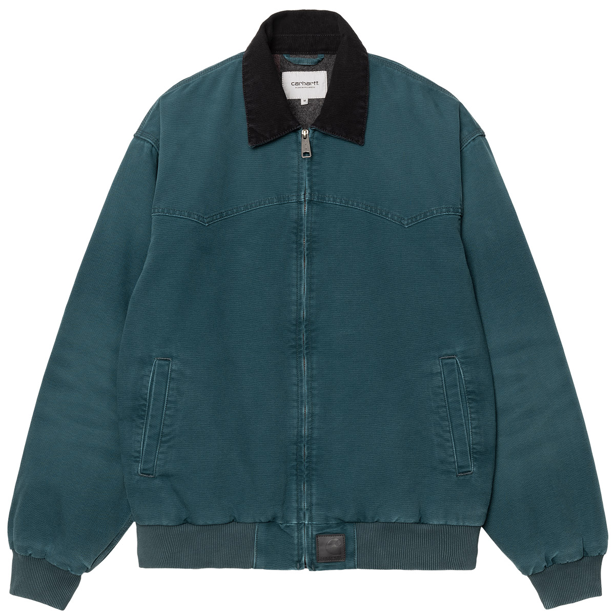 Carhartt WIP OG Santa Fe Jacket Deep Lagoon/Black Stone Canvas Carhartt WIP OG Santa Fe Jacket Deep Lagoon/Black Stone Canvas