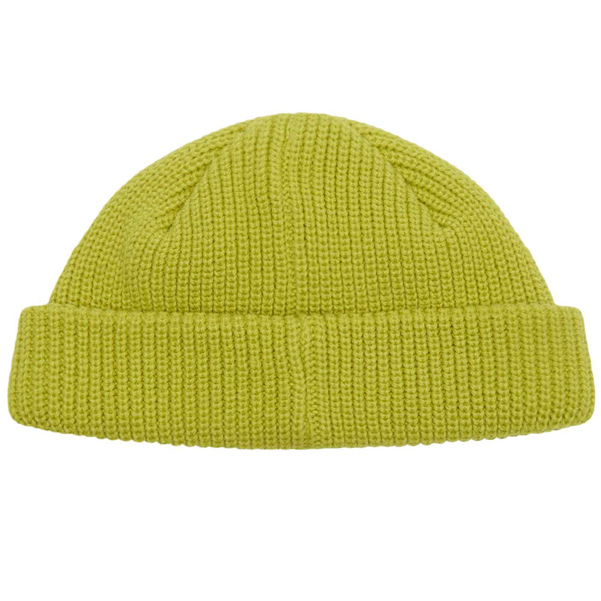 Obey Micro Beanie Chartreuse