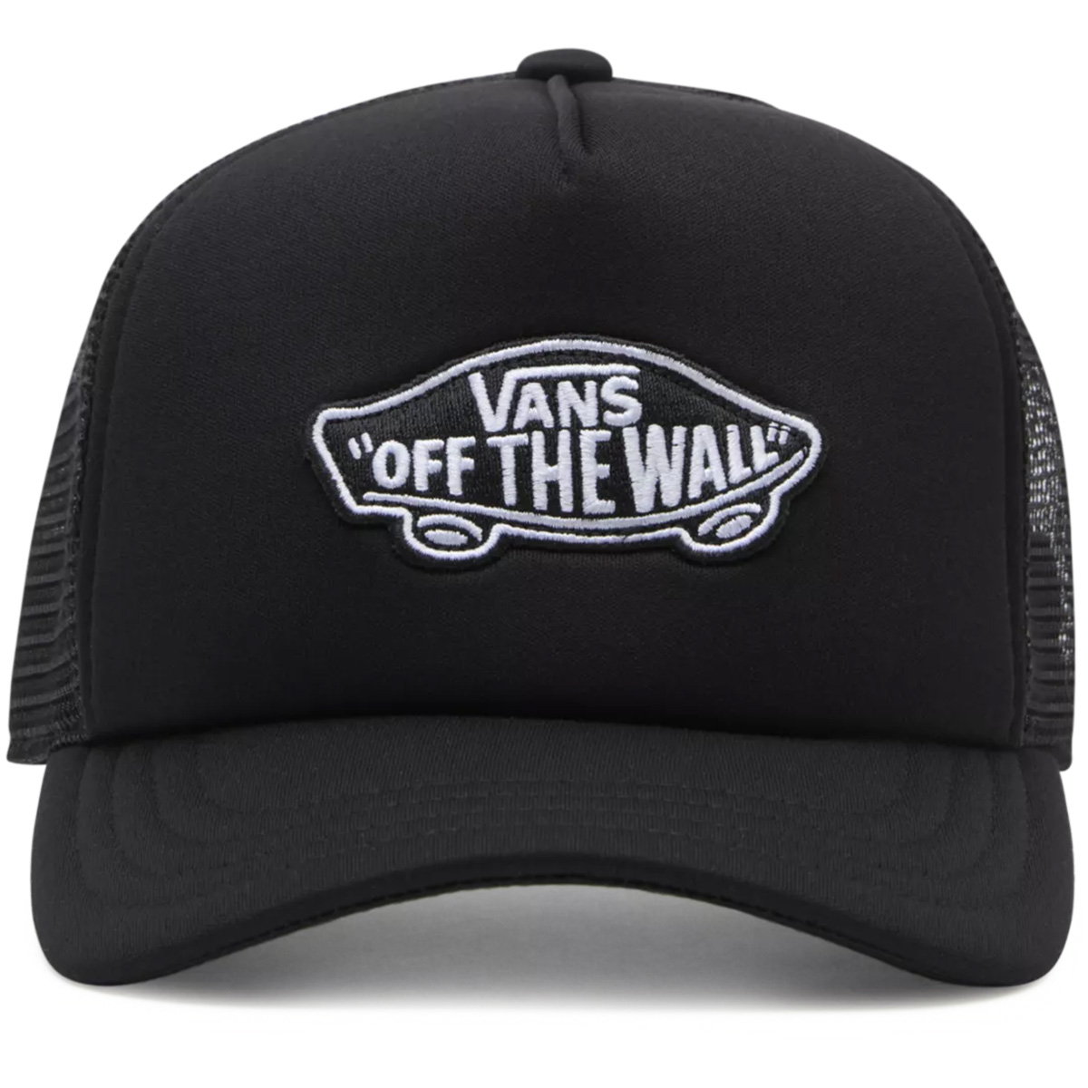 Vans Kids Classic Patch Curved Bill Trucker Hat Black Vans Kids Classic Patch Curved Bill Trucker Hat Black