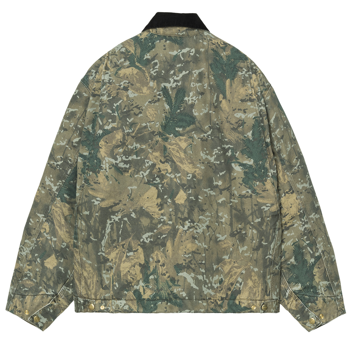 Carhartt WIP OG Detroit Jacket Camo Combi Green/Black Stone Washed Carhartt WIP OG Detroit Jacket Camo Combi Green/Black Stone Washed