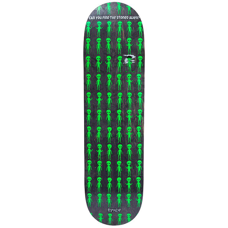 RIPNDIP Stoned Again Skateboard Deck Black 8.25