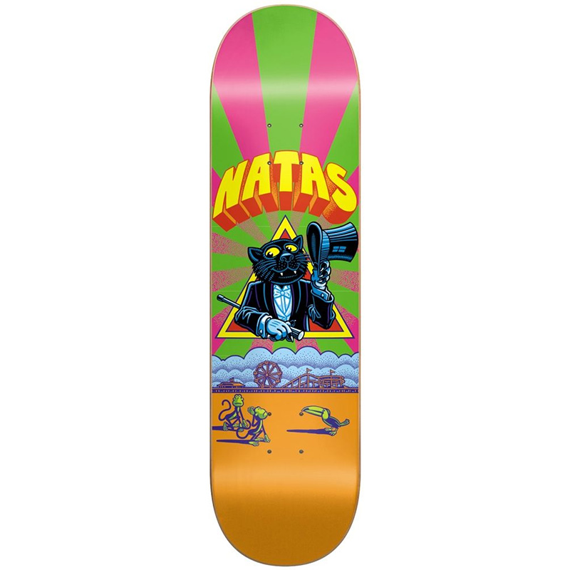 101 Natas Panther Popsicle Heat Transfer Skateboard Deck 8.25