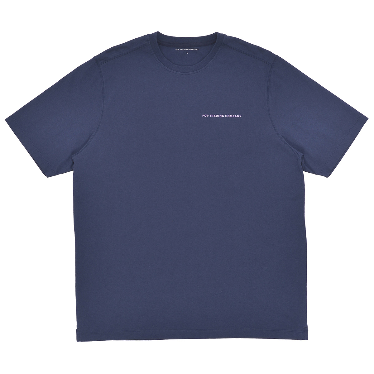 POP Logo T-Shirt Navy/Viola POP Logo T-Shirt Navy/Viola