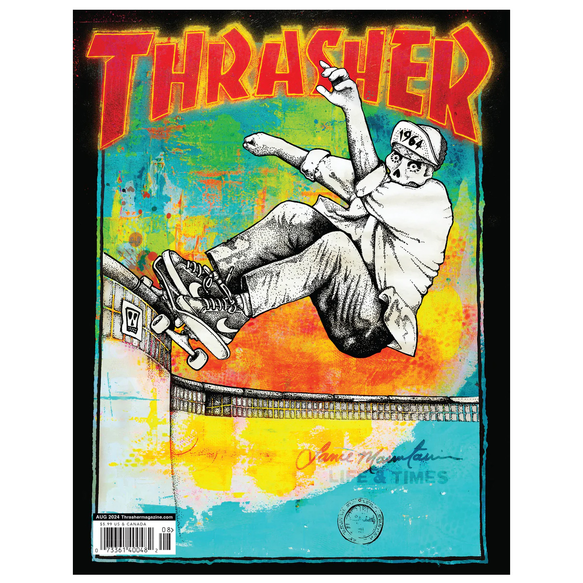 Thrasher Magazine August 2024 - Main Image