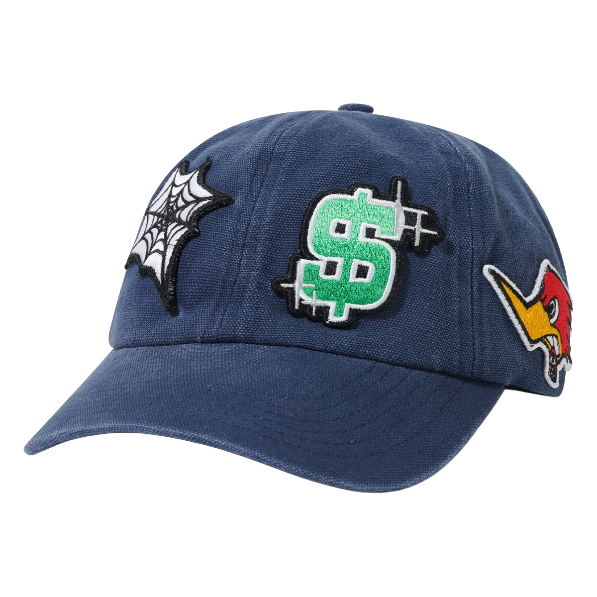 Cash Only Service 6 Panel Cap Navy