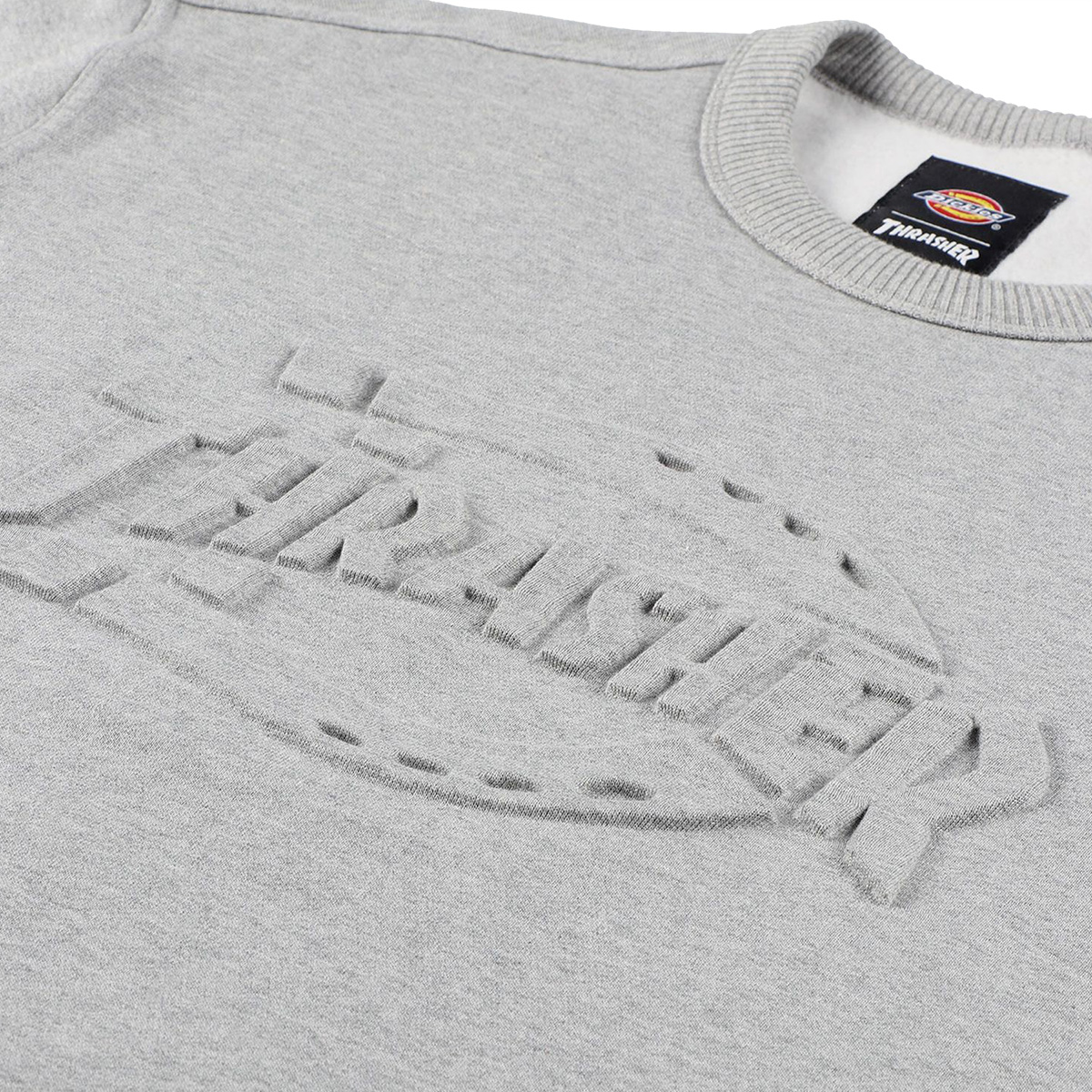 Thrasher X Dickies Sweater Grey Melange
