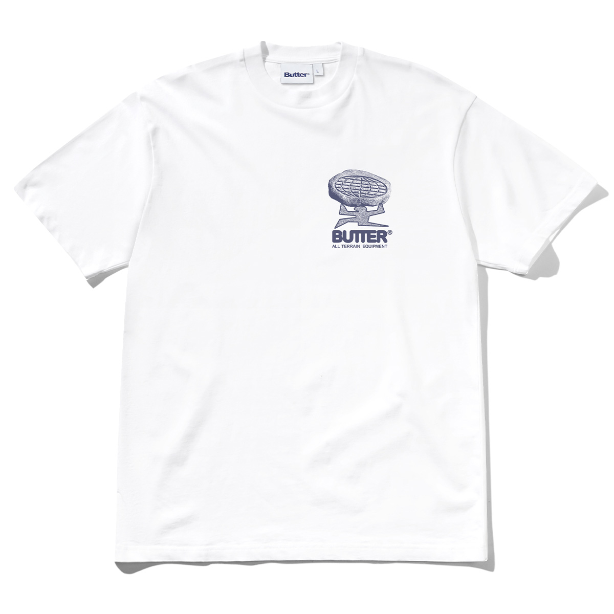 Butter Goods Terrain T-shirt White Butter Goods Terrain T-shirt White