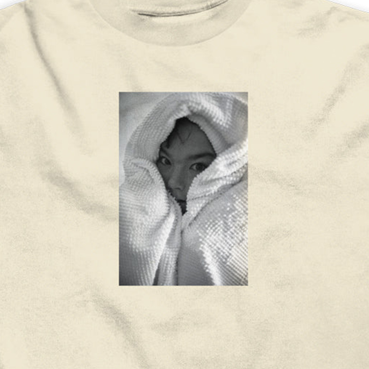 Girl Spike Photo Series V2 Bjork Longsleeve T-shirt Ivory Girl Spike Photo Series V2 Bjork Longsleeve T-shirt Ivory