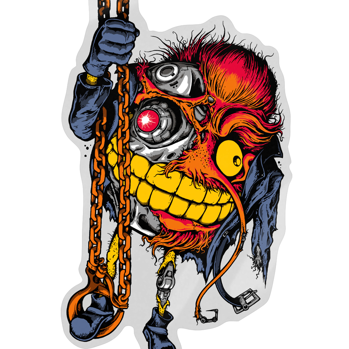 Anti Hero Grimplestix G-800 Sticker 7.5 Inch