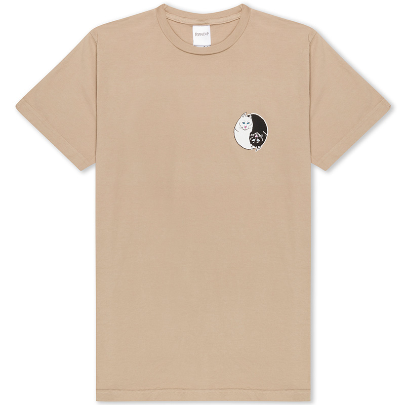 RIPNDIP Nermal Yang T-Shirt Almond