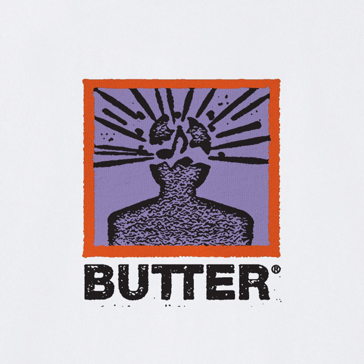Butter Goods Explosion T-Shirt White Butter Goods Explosion T-Shirt White