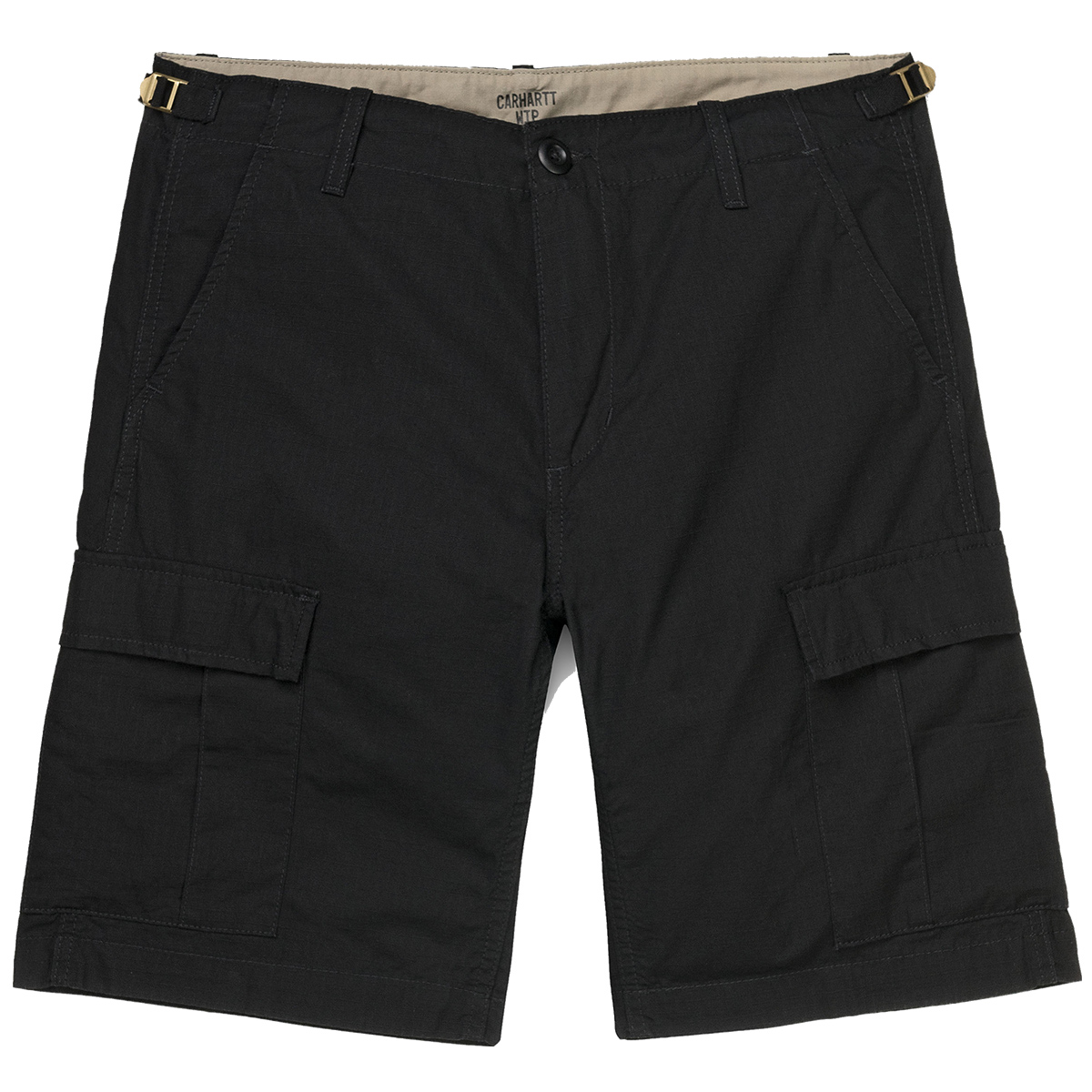 Carhartt WIP Aviation Short Black Rinsed
