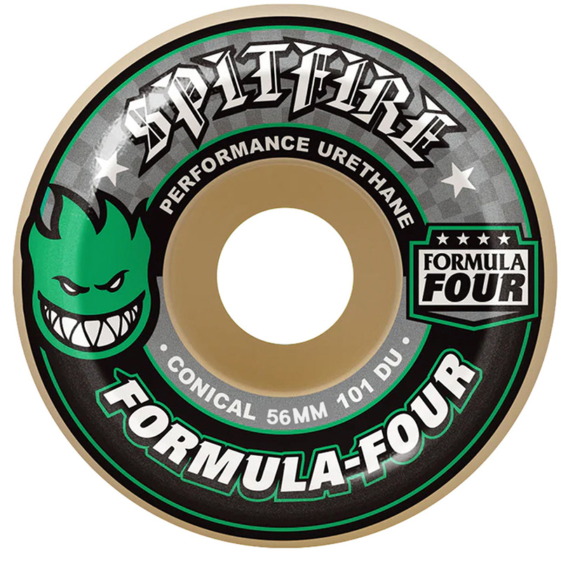 Spitfire Formula Four Conical Full Skateboard Wheels 58MM