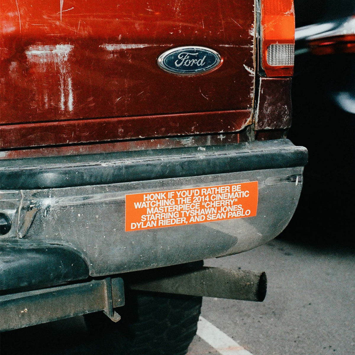 Jenkem Bumper Sticker Cherry Jenkem Bumper Sticker Cherry