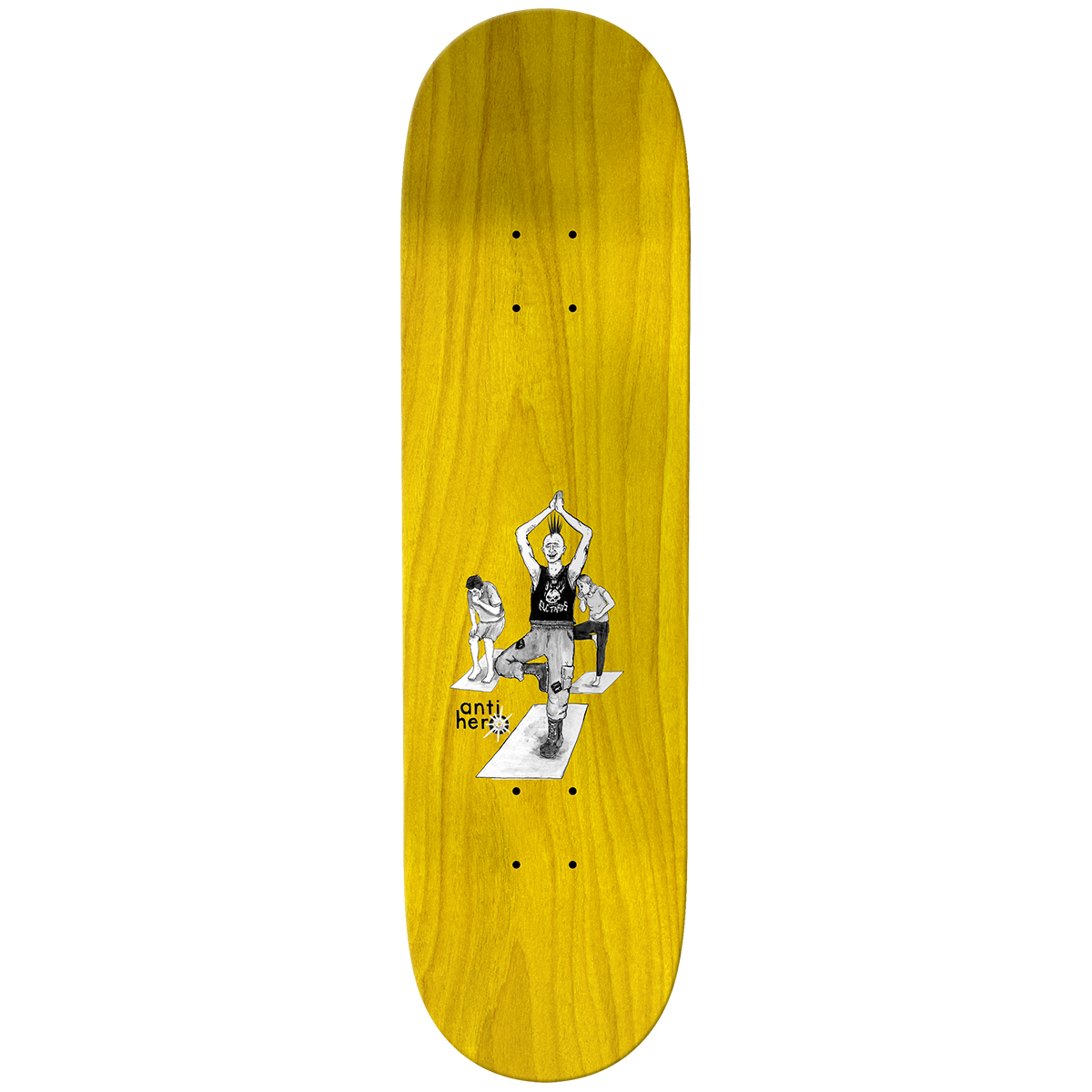 Anti Hero Daan I Farted In Yoga Class Skateboard Deck 8.38