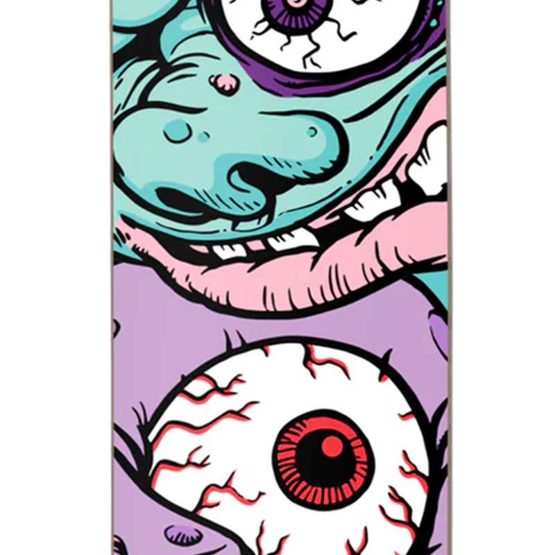Darkstar Madballs Fist Face HYB Skateboard Deck 8.0