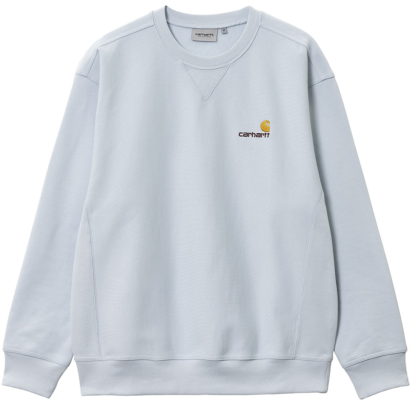 Carhartt WIP American Script Crewneck Sweater Icarus Carhartt WIP American Script Crewneck Sweater Icarus