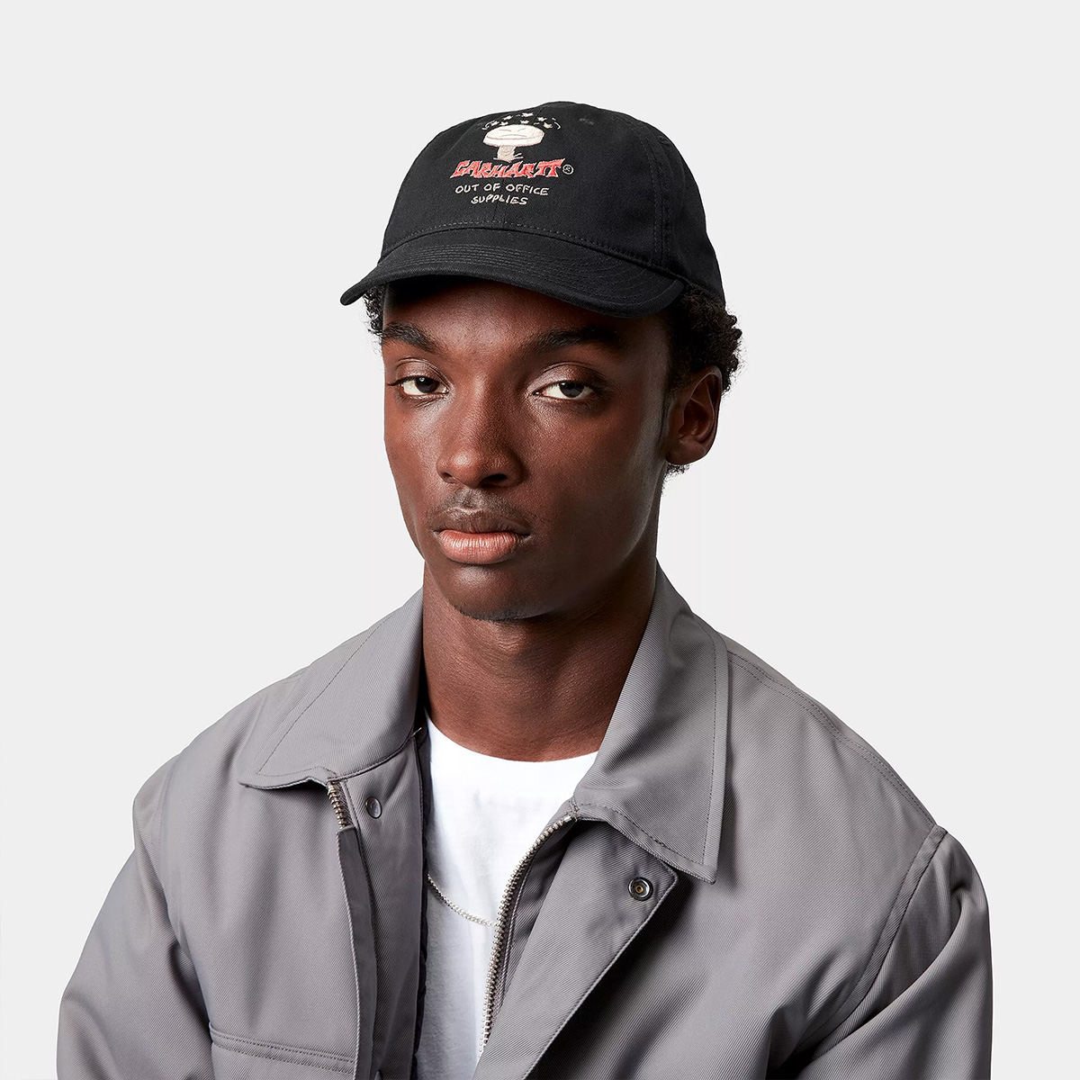 Carhartt WIP Office Supplies Cap Black