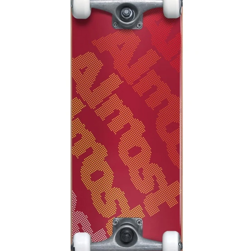 Almost Light Bright First Push Complete Skateboard Red 7.75 Almost Light Bright First Push Complete Skateboard Red 7.75