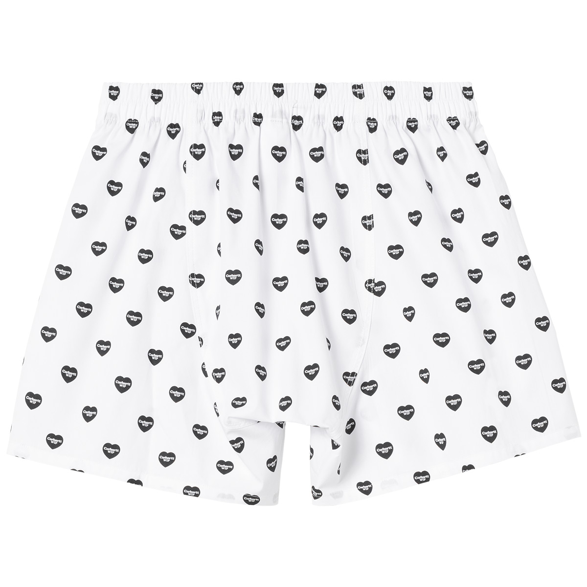 Carhartt WIP Cotton Boxer Heart Print White/Black