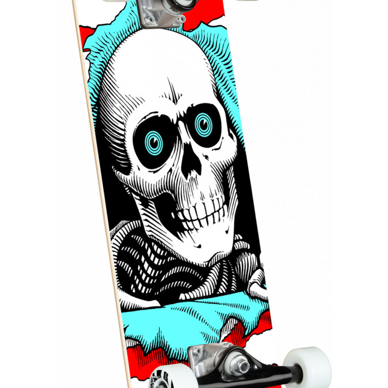 Powell Peralta Ripper Complete Skateboard Shape 242 Red 8.0