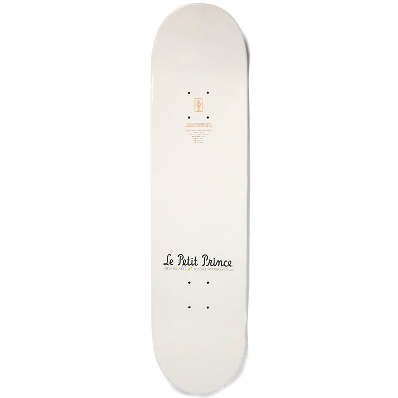 Girl Bennett Le Petit Prince Elephant Skateboard Deck 8.0 Girl Bennett Le Petit Prince Elephant Skateboard Deck 8.0
