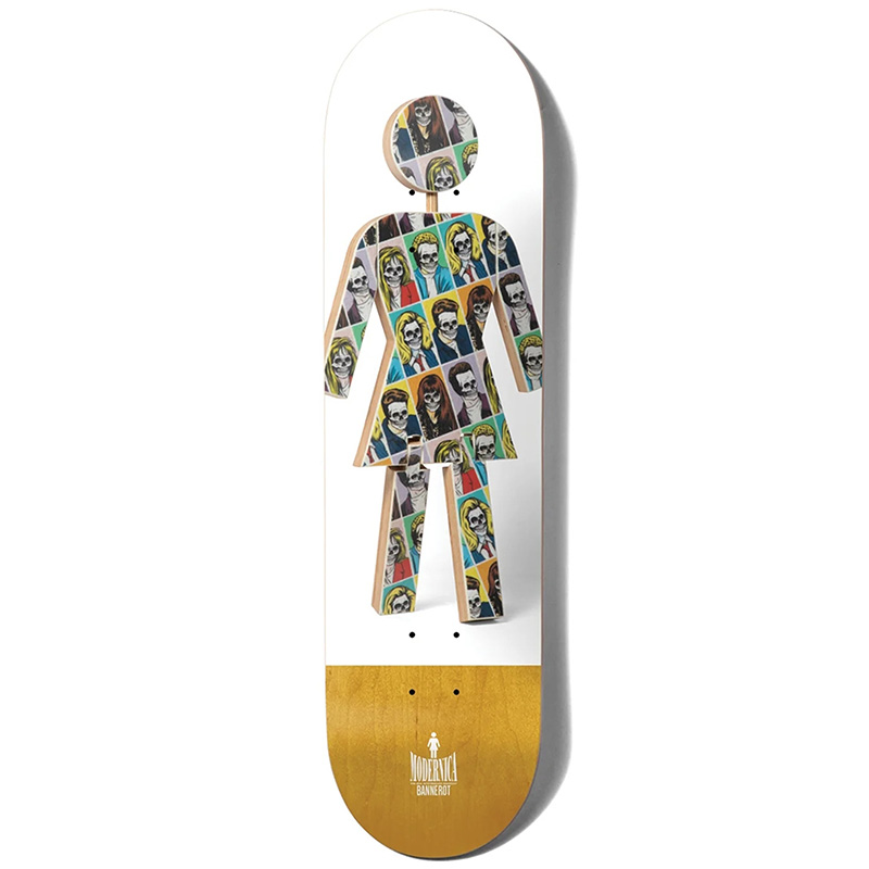 Girl Bannerot Modernica OG Skateboard Deck 8.25 Girl Bannerot Modernica OG Skateboard Deck 8.25